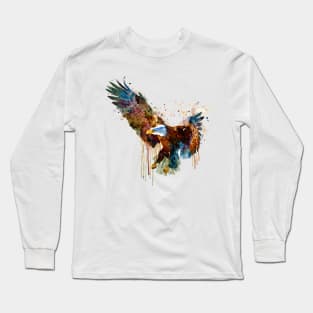 Free and Deadly Eagle Long Sleeve T-Shirt